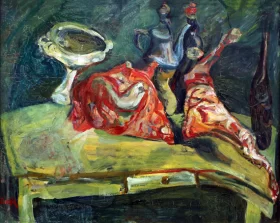 The Table 1923 by Chaïm Soutine The Table 1923 by Chaïm Soutine