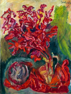 Les Glaïeuls 1919 by Chaïm Soutine Les Glaïeuls 1919 by Chaïm Soutine