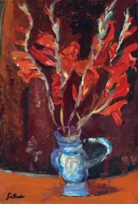 Glaïeuls, 1919 by Chaïm Soutine Glaïeuls, 1919 by Chaïm Soutine