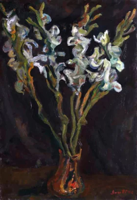Gladioli 1919 by Chaïm Soutine Gladioli 1919 by Chaïm Soutine
