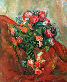 La jug aux roses 1915 by Chaïm Soutine La jug aux roses 1915 by Chaïm Soutine