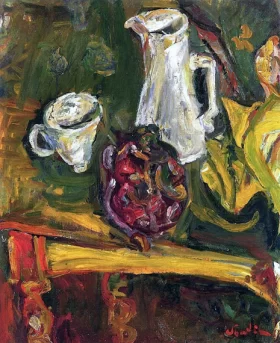 Still LIfe with Red Cabbage (Nature morte au chou rouge) 1918 by Chaïm Soutine Still LIfe with Red Cabbage (Nature morte au chou rouge) 1918 by Chaïm Soutine