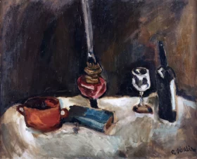 Nature morte à la lampe 1916 by Chaïm Soutine Nature morte à la lampe 1916 by Chaïm Soutine