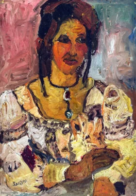Portrait of a Woman by Chaïm Soutine