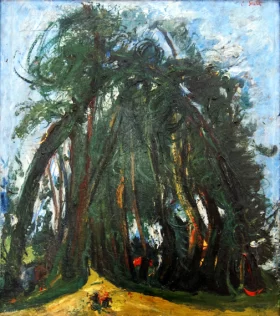 L'Allée d'arbres 1935 by Chaïm Soutine L'Allée d'arbres 1935 by Chaïm Soutine