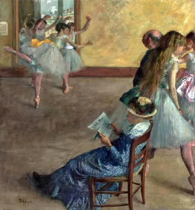 The Ballet Class by Edgar Degas The Ballet Class by Edgar Degas