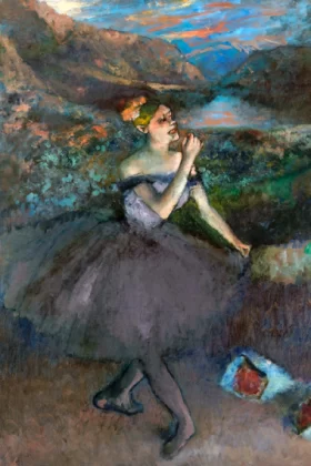 Dancer with Bouquets by Edgar Degas Dancer with Bouquets by Edgar Degas