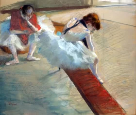 Dancers Resting by Edgar Degas Dancers Resting by Edgar Degas