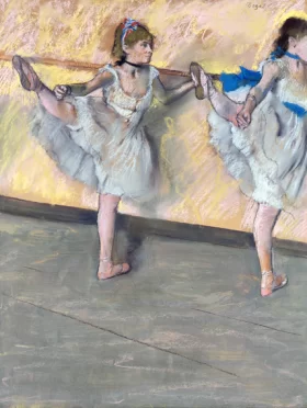 Danseuses à La Barre by Edgar Degas Danseuses à La Barre by Edgar Degas