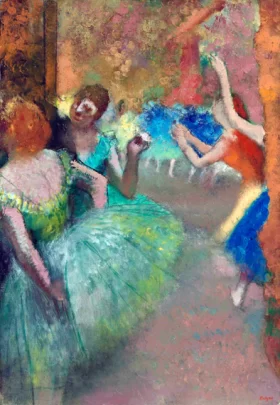 Scène De Ballet 1885 by Edgar Degas Scène De Ballet 1885 by Edgar Degas