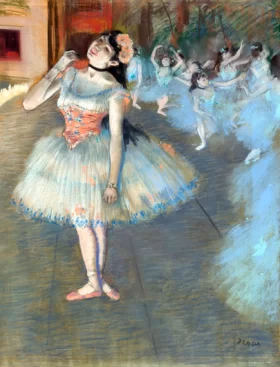 The Star 1880 by Edgar Degas The Star 1880 by Edgar Degas