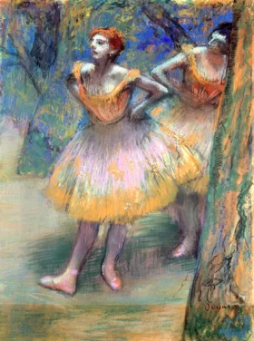 Two Dancers by Edgar Degas Two Dancers by Edgar Degas