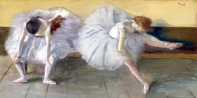 Two Dancers 1879 by Edgar Degas Two Dancers 1879 by Edgar Degas