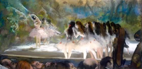 Ballet at the Paris Opéra 1877 by Edgar Degas Ballet at the Paris Opéra 1877 by Edgar Degas