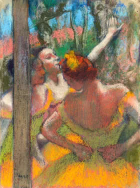 Dancers 1896 by Edgar Degas Dancers 1896 by Edgar Degas