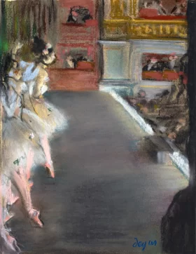 Dancers at the Old Opera House 1877 by Edgar Degas Dancers at the Old Opera House 1877 by Edgar Degas