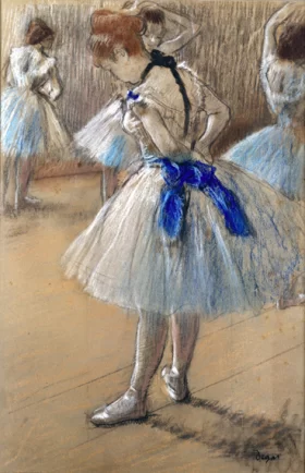 A Study of a Dancer 1880 by Edgar Degas A Study of a Dancer 1880 by Edgar Degas