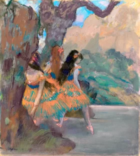 Ballet Dancers 1877 by Edgar Degas Ballet Dancers 1877 by Edgar Degas