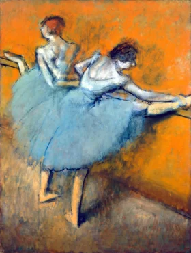 Dancers at the Barre 1900 by Edgar Degas Dancers at the Barre 1900 by Edgar Degas