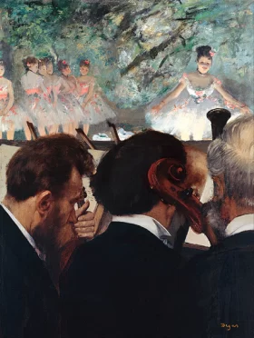 Orchestra Musicians by Edgar Degas Orchestra Musicians by Edgar Degas