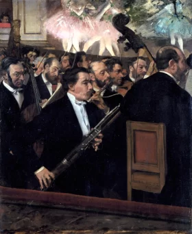 The Orchestra at the Opera 1870 by Edgar Degas The Orchestra at the Opera 1870 by Edgar Degas