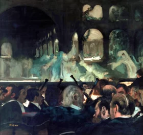 The Ballet from "Robert Le Diable" 1876 by Edgar Degas The Ballet from "Robert Le Diable" 1876 by Edgar Degas