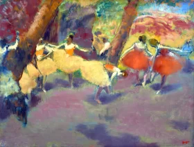 Before the Performance 1896 by Edgar Degas Before the Performance 1896 by Edgar Degas