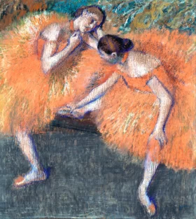 Two Dancers 1898 by Edgar Degas Two Dancers 1898 by Edgar Degas