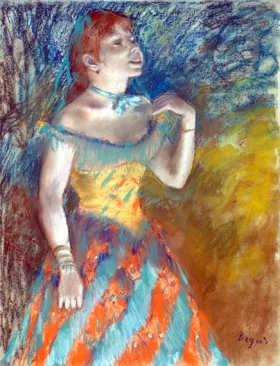 The Singer in Green 1884 by Edgar Degas The Singer in Green 1884 by Edgar Degas