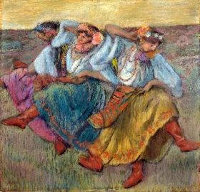 Russian Dancers 1899 by Edgar Degas Russian Dancers 1899 by Edgar Degas