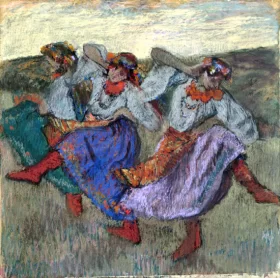 Russian Dancers by Edgar Degas Russian Dancers by Edgar Degas
