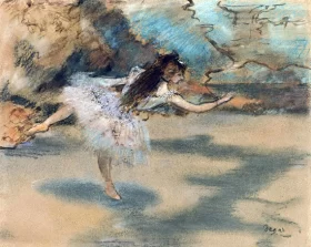 Danseuse Sur Une Pointe 1877 by Edgar Degas Danseuse Sur Une Pointe 1877 by Edgar Degas