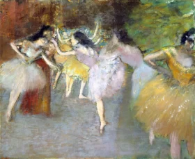 Rehearsal Before the Ballet by Edgar Degas Rehearsal Before the Ballet by Edgar Degas