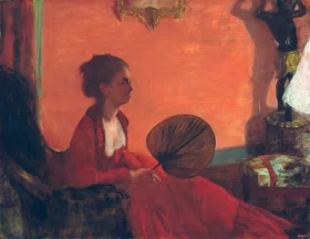 Madame Camus by Edgar Degas