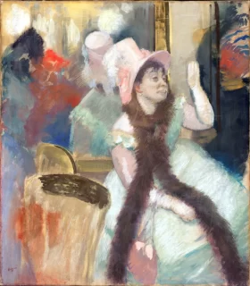Portrait of Madame Dietz-Monnin by Edgar Degas