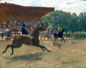 The False Start by Edgar Degas