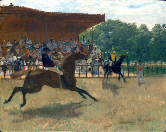 The False Start by Edgar Degas, oil painting reproduction on canvas The False Start by Edgar Degas