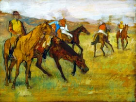 Before the Race by Edgar Degas