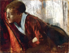 Melancholy by Edgar Degas