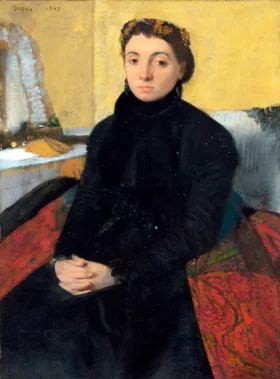 Joséphine Gaujelin 1867 by Edgar Degas