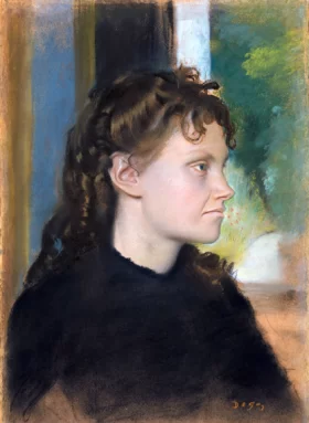 Madame Théodore Gobillard 1869 by Edgar Degas