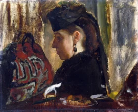 Mademoiselle Marie Dihau by Edgar Degas