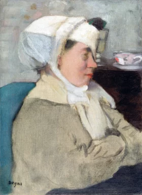 Woman with a Bandage by Edgar Degas