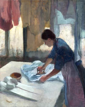 Woman Ironing 1887 by Edgar Degas Woman Ironing 1887 by Edgar Degas