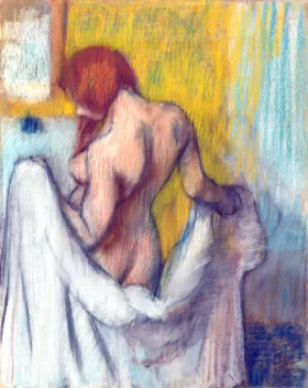 Woman with a Towel by Edgar Degas