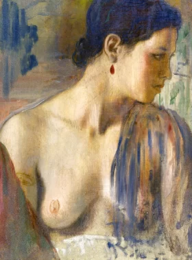 Bust of a Young Nearly Naked Woman 1867 by Edgar Degas Bust of a Young Nearly Naked Woman 1867 by Edgar Degas