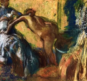 After the Bath 1895 by Edgar Degas After the Bath 1895 by Edgar Degas