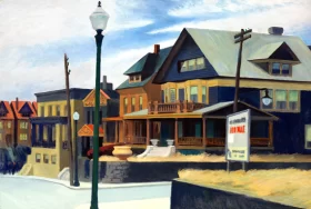 East Wind Over Weehawken 1934 by Edward Hopper East Wind Over Weehawken 1934 by Edward Hopper