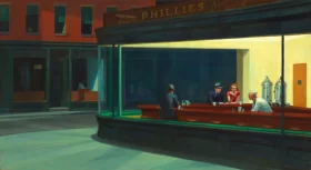 Nighthawks 1942 by Edward Hopper