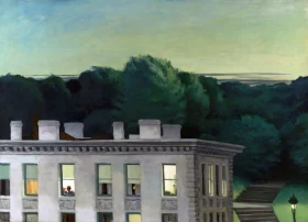 House at Dusk by Edward Hopper